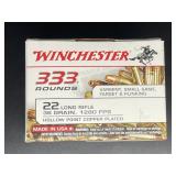 WINCHESTER 22 LR 36 GRAIN 333 ROUNDS