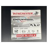 WINCHESTER UNIVERSAL 12 GAUGE 25 ROUNDS