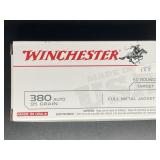 WINCHESTER 380 AUTO 50 ROUNDS