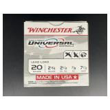 WINCHESTER LEAD LOAD 20 GAUGE 25 ROUNDS