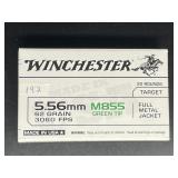 WINCHESTER 5.56 MM 20 ROUNDS