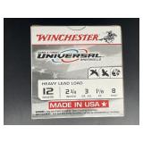 WINCHESTER UNIVERSAL 12 GAUGE 25 ROUNDS