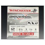 WINCHESTER UNIVERSAL 12 GAUGE 25 ROUNDS