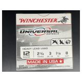 WINCHESTER UNIVERSAL 12 GAUGE 25 ROUNDS