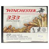 WINCHESTER 22 LR 36 GRAIN 333 ROUNDS