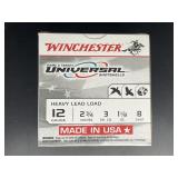 WINCHESTER UNIVERSAL 12 GAUGE 25 ROUNDS