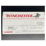 WINCHESTER 380 AUTO 50 ROUNDS