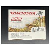 WINCHESTER 22 LR 36 GRAIN 222 ROUNDS