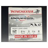 WINCHESTER UNIVERSAL 12 GAUGE 25 ROUNDS