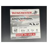 WINCHESTER UNIVERSAL 12 GAUGE 25 ROUNDS