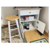 Kitchen Cabinet, Wooden Stool & More Goodies