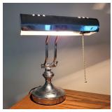 Desk Lamp Silver in Color - works