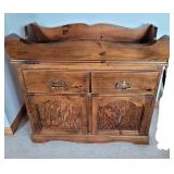 Handcrafted Wash Bin Table
