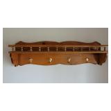 Wall Coat Rack 36x9x6