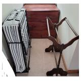 Windrow Trunk, Roll A-way Bed, Quilt Rack