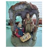 Small Manger Scene Statue