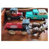 Die Cast TRUE VALUE Collectible Vehicles x3