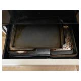 Contents in Drawer Below Oven