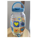 Vintage Inspired Glass & Plastic Drink Dispenser