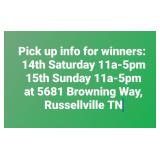 Pick-up Info