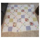 Patchwork Quilt - Floral & Chenille