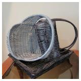 3 Pcs Blue Decorative Baskets