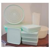 9 Pcs Vintage Tupperware with Lids