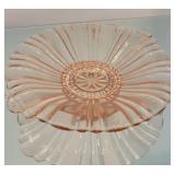 Vintage PInk Compote Dish