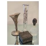 Vintage Silver Desk Pieces