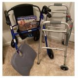 2 Pcs Walker, Snuggie & Cushion