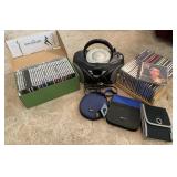 CD Player, CDs & Cases - Works