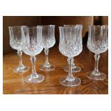 Set of 6 Waterford  Wine Goblets