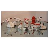 8 Pcs Miniature Dog Collection