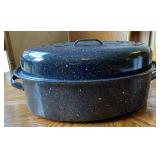 Granite Ware Covered Oval Roaster