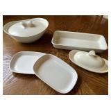 5 Pcs Vintage  Braniff International Hall China