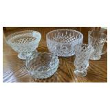 5 Pcs Various Crystal Glassware