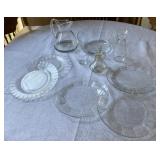 8 Pcs Clear Glassware