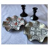 Decorative Bowls & Candle Sticks