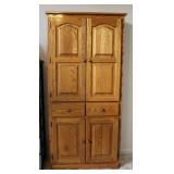 Oak Storage Cabinet