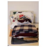 Multiple Yds Of Fabric & Quilting Scraps