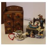 Sewing Room Decor - Music Box