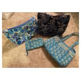 4 Pcs Vera Bradley Purses & Wallet
