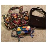 3 Pcs Vera Bradley Purses