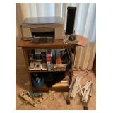 Office Lot w/ Printer & Shelf - Works
