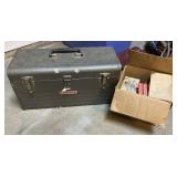 Metal Toolbox & Staple Guns