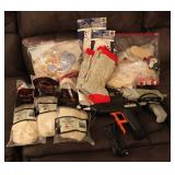 Craft Supplies & 2 Glue Gunns - working