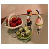 Ceramiche Lanzarin Fruit Basket, Napco S&P ++