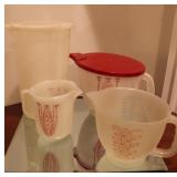 Vintage Tupperware Measure & Storage