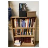 Shelf w/Various Books & Magazines