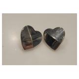 Sterling Silver Heart Earrings
